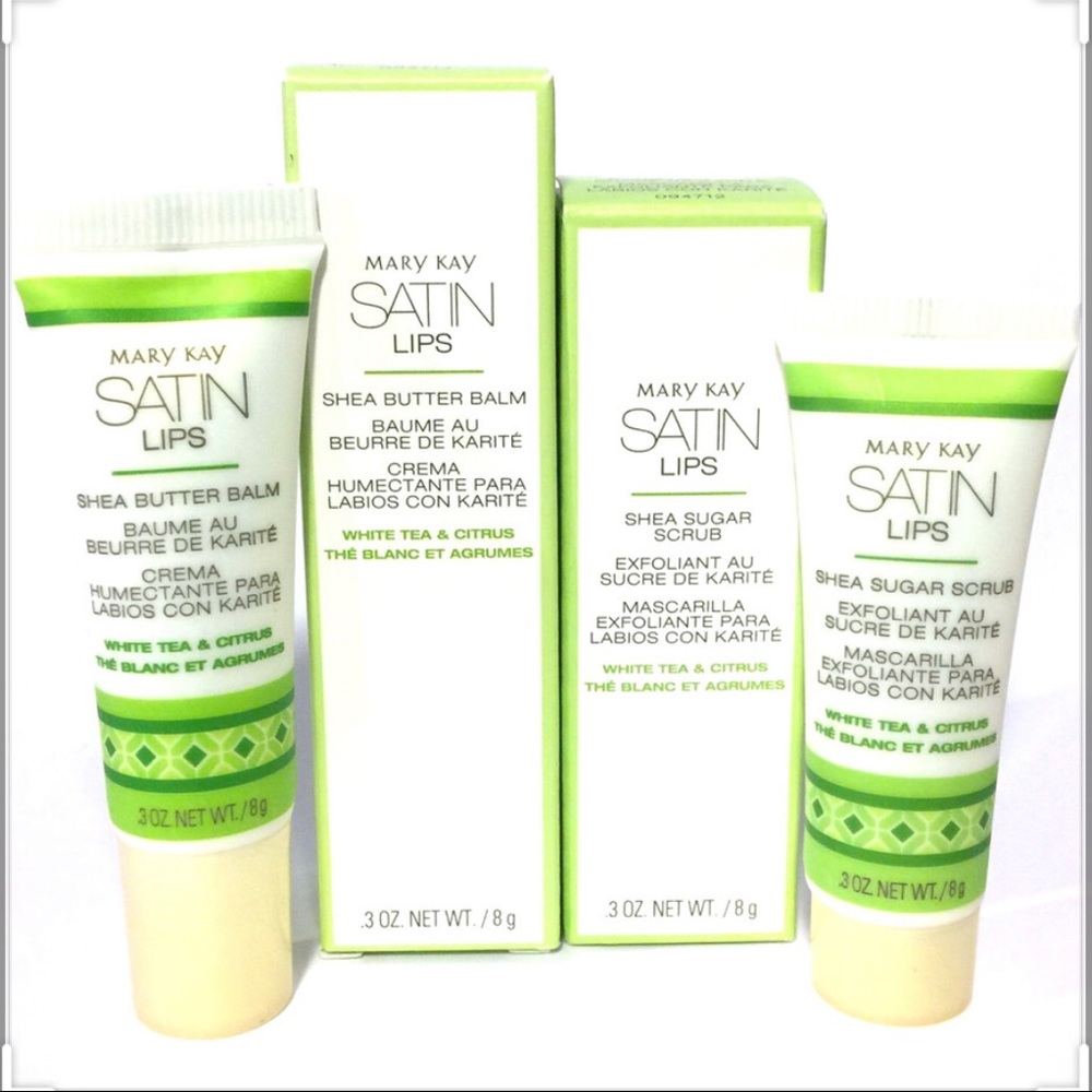 NEW MARY KAY | Satin Lips Shea Balm & Sugar Scrub